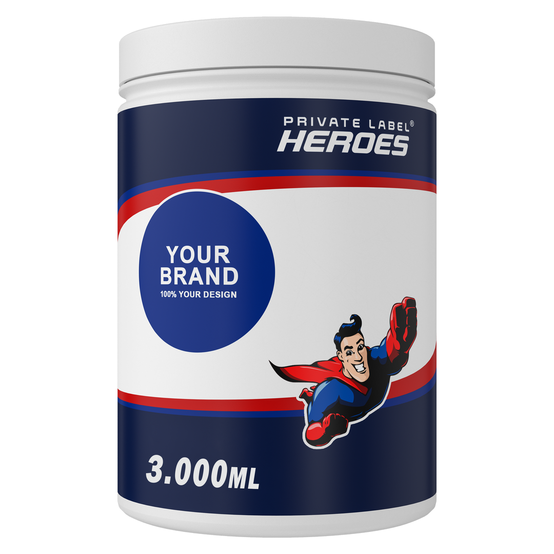 Cylindrical Jar 3.000ml von Private Label Heroes