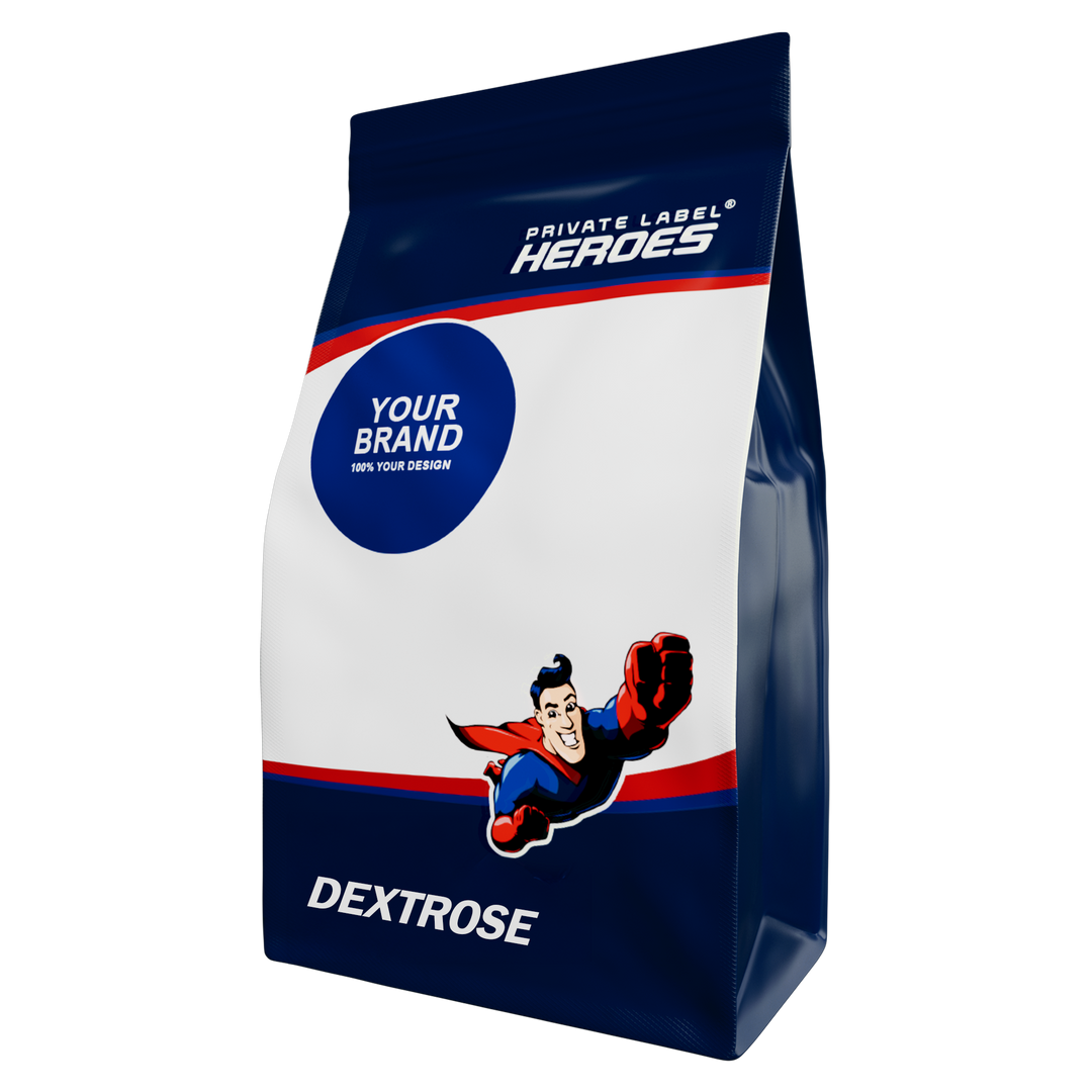 Private Label Heroes - Dextrose im White Label Portfolio schon ab geringer Abnahme verfügbar. Dextrose