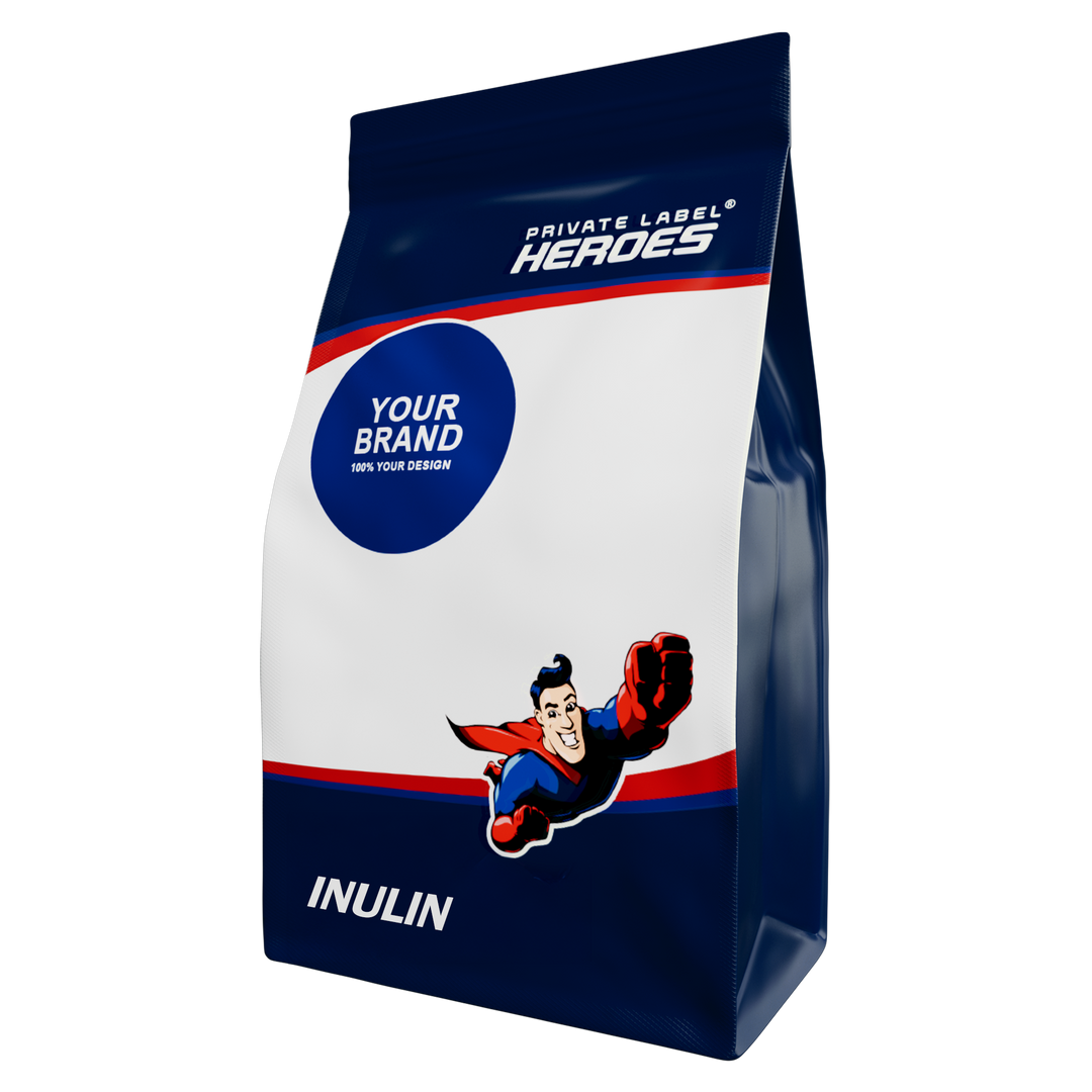 Private Label Heroes - Inulin im White Label Portfolio schon ab geringer Abnahme verfügbar. Inulin Ballastoff Pulver