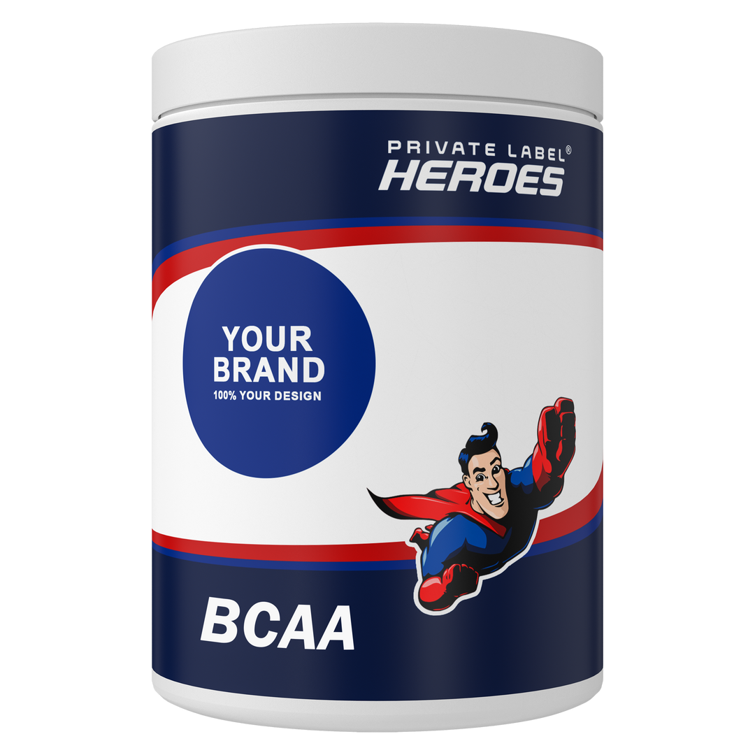 Private Label Heroes - BCAA 2:1:1 im White Label Portfolio in vielen Geschmacksrichtungen schon ab geringer Abnahme verfügbar. BCAA 2:1:1